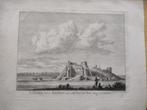 06 Kleef Het Huis in Rúine Kopergravure 18e Eeuw, Ophalen of Verzenden