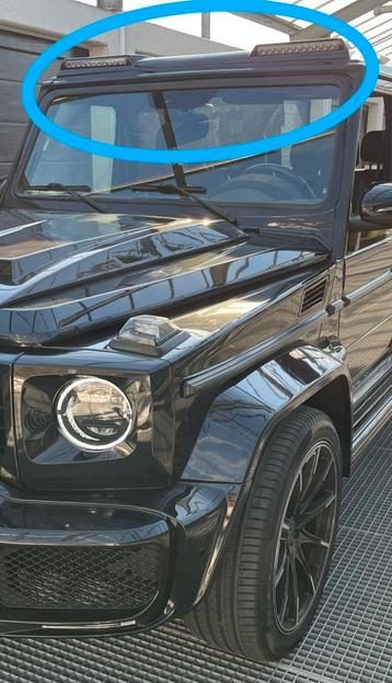 Mercedes g-klasse w463 BRABUS carbon ledspoiler beschikbaar voor biedingen
