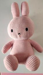 Nijntje roze corduroy 35 cm hoog, Ophalen of Verzenden, Zo goed als nieuw, Overige typen