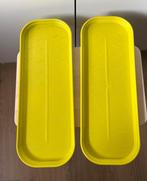 2 Elho green basis kweek Tray schotel 51 cm  lime groen, Ophalen, Gebruikt, Kunststof