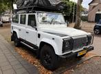 Land Rover Defender 110 - bouwjaar 2008 - nieuwe motor 2025, Euro 5, Stof, Zwart, Wit