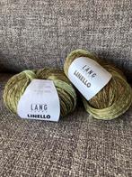 Pakket Met 3 Bollen Lang Yarns Linello Col. 52, Ophalen of Verzenden, Zo goed als nieuw, Breien of Haken, Wol of Garen