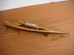 Ouderwetse broche, Overige materialen, 4 tot 7 cm, Ophalen of Verzenden, Zo goed als nieuw