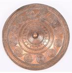 bronzen hanger of broche 6,5 cm Jens Erik Jensen jaren 60, Ophalen, Brons, Broche