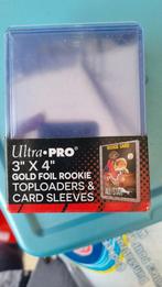 Ultra Pro 3" x 4" Gold Foil Rookie Toploaders & Card Sleeves, Ophalen of Verzenden