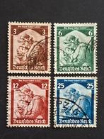 Duitsland Reich Mi 565 - 568, Verzenden, Overige periodes, Gestempeld