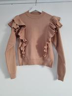 Costes Trui met Ruffles beige Maat XS, Beige, Nieuw, Ophalen of Verzenden, Costes
