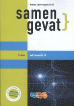 Samengevat HAVO wiskunde B, Boeken, Schoolboeken, Ophalen of Verzenden, Zo goed als nieuw, HAVO, Wiskunde A