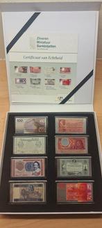 Zilveren miniatuur bankbiljetten, Ophalen of Verzenden, 10 gulden