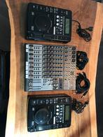 Dj set bestaande uit mengpaneel met 2 cd spelers, Ophalen of Verzenden, Gebruikt, Dj-set, Behringer