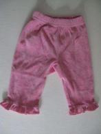 babies wear roze broek maat 56, Kinderen en Baby's, Babykleding | Maat 56, Broekje, Meisje, Babies wear, Ophalen of Verzenden