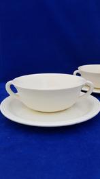 Villeroy en Boch gebroken wit soepkommen en schotels. 6B4, Huis en Inrichting, Keuken | Servies, Tweedehands verkoop, Tweedehands verkoop