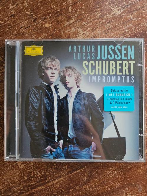 Schubert Impromptus - Arthur & Lucas Jussen (CD), Cd's en Dvd's, Cd's | Klassiek, Zo goed als nieuw, Kamermuziek, Romantiek, Ophalen of Verzenden