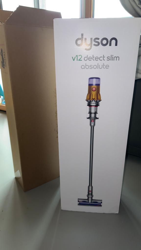 Dyson V12 Detect Slim Absolute stofzuiger – 450 euro., Witgoed en Apparatuur, Stofzuigers, Nieuw, Stofzuiger, Minder dan 1200 watt