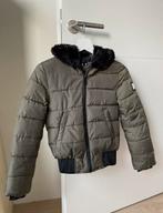 Super Rebel winterjas ski, maat 140 donker groen, Meisje, Ophalen of Verzenden, Zo goed als nieuw, Jas