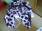 cowboypak met koeienprint velours mt152 kunstof franjes mouw, Ophalen of Verzenden, Zo goed als nieuw, 146 t/m 152, Jongen