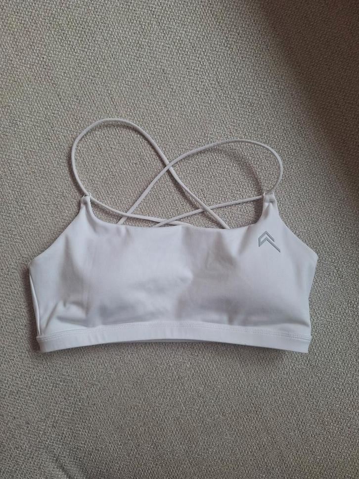 Oner Active witte sport BH - Maat M, Kleding | Dames, Sportkleding, Gedragen, Fitness of Aerobics, Maat 38/40 (M), Wit, Ophalen of Verzenden