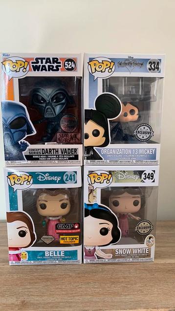 Funko pops exclusive en diamond collection 