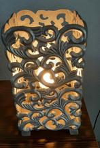 Mooie schemerlamp in Barok stijl, Ophalen of Verzenden, Zo goed als nieuw, Metaal, Minder dan 50 cm