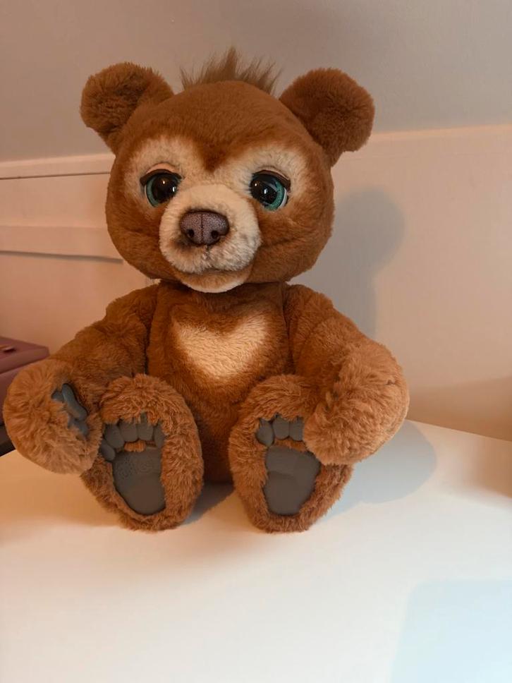FurReal Cubby Beer - Interactieve Knuffel, Kinderen en Baby's, Speelgoed | Knuffels en Pluche, Gebruikt, Beer, Ophalen of Verzenden