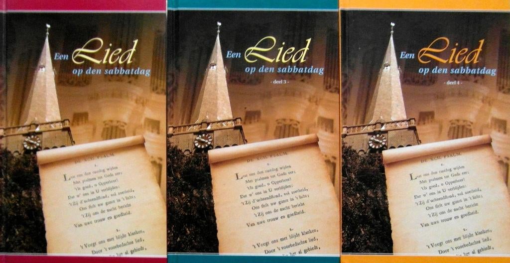 Een lied op den sabbatdag - Deel 1, 3 en 4, Boeken, Ophalen of Verzenden, Zo goed als nieuw