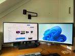 2X LG 27 inch LED monitor IPS 27EA63v + E2742V, Computers en Software, Monitoren, VGA, Full HD, Ophalen of Verzenden, Zo goed als nieuw