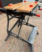 Workmate 550 Black & Decker, Doe-het-zelf en Verbouw, Werkbanken, Ophalen, Gebruikt, Minder dan 70 cm, Bankschroef