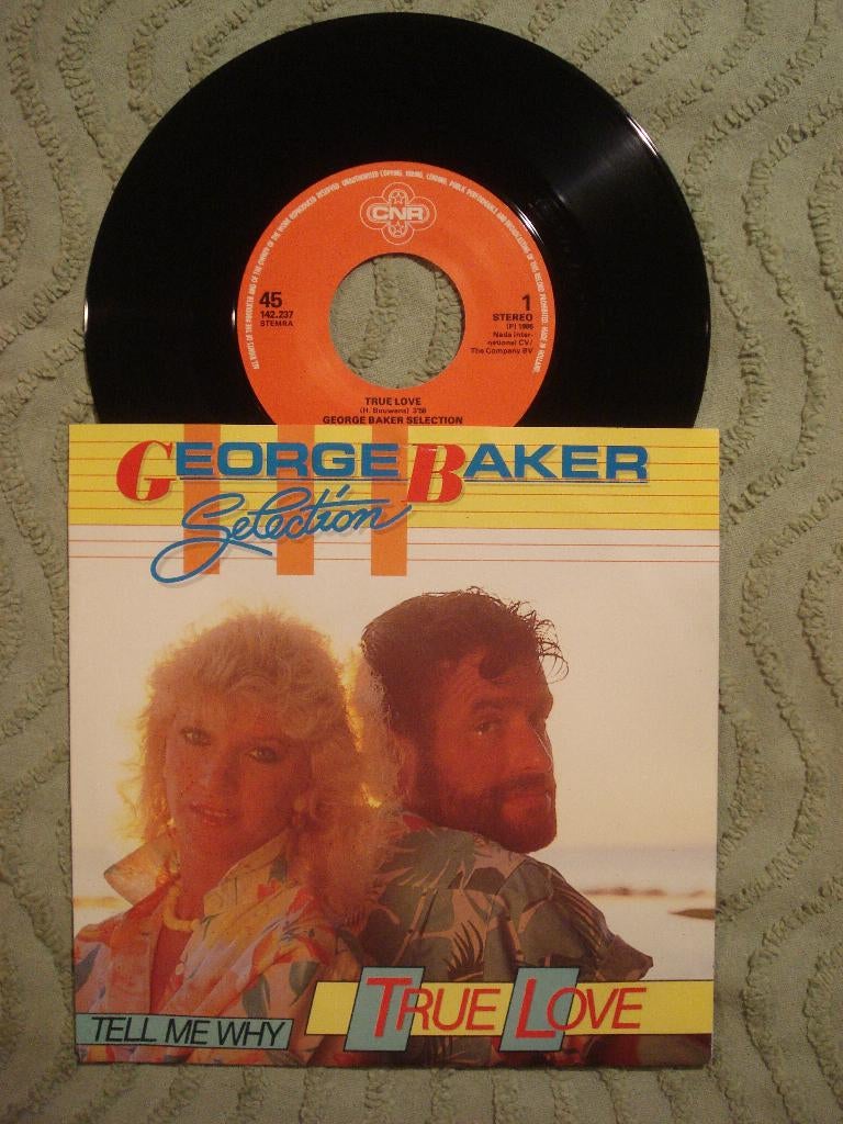 George Baker Selection 7" Vinyl Single: ‘True love’ (NL), 7 inch, Single, Ophalen of Verzenden, Zo goed als nieuw