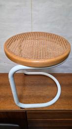vintage krukje van metaal en webbing, Ophalen, Huis en Inrichting
