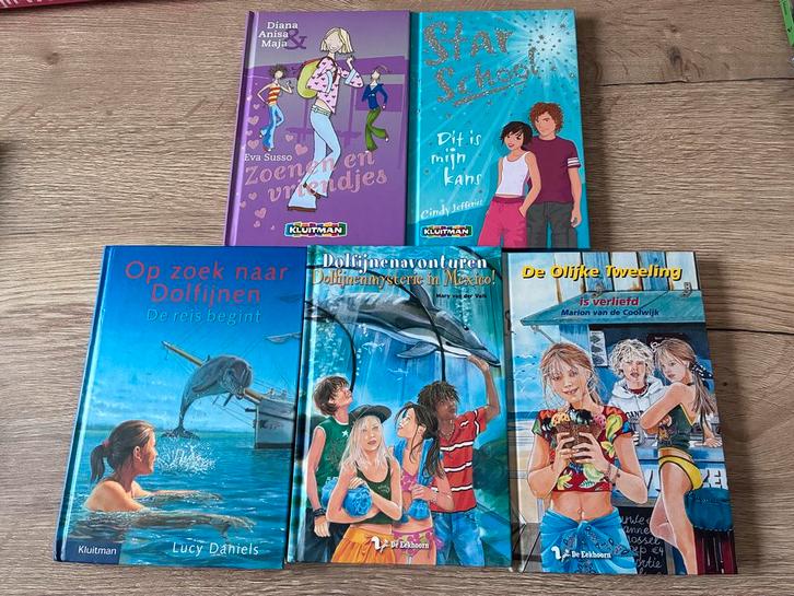 Leuk Jeugdboeken Pakket (5 stuks), Boeken, Kinderboeken | Jeugd | onder 10 jaar, Zo goed als nieuw, Fictie algemeen, Ophalen of Verzenden