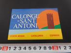 sticker spanje calonge sant antoni costa brava catalunya, Ophalen, Zo goed als nieuw, Bedrijf of Vereniging