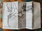 Originele antieke plattegrond van Bergen op Zoom uit 1720!, Antiek en Kunst, Kunst | Etsen en Gravures, Ophalen of Verzenden
