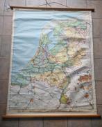 oude Wolters eerste landkaart 1972, Antiek en Kunst, Ophalen, Aardrijkskunde