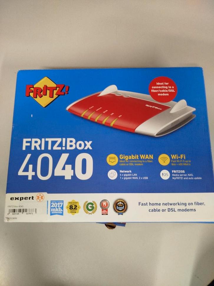 AVM FRITZ!Box, Computers en Software, Netwerk switches, Zo goed als nieuw, Ophalen of Verzenden