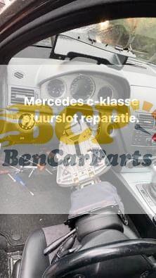 Stuurslot revisie, vervangen voor Mercedes C klasse W204, Auto diversen, Auto-accessoires, Gebruikt, Ophalen of Verzenden