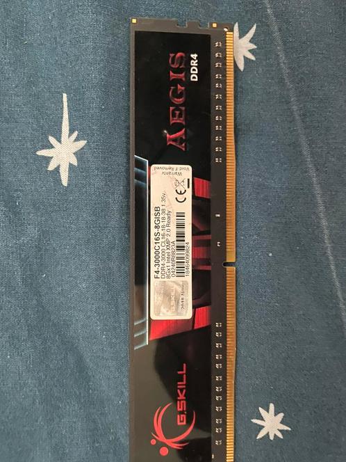 G.Skill Aegis 8GB DDR4 3000MHz RAM, Computers en Software, RAM geheugen, Gebruikt, Desktop, DDR4, Ophalen of Verzenden