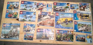 Partij lego city boekjes. beschikbaar voor biedingen
