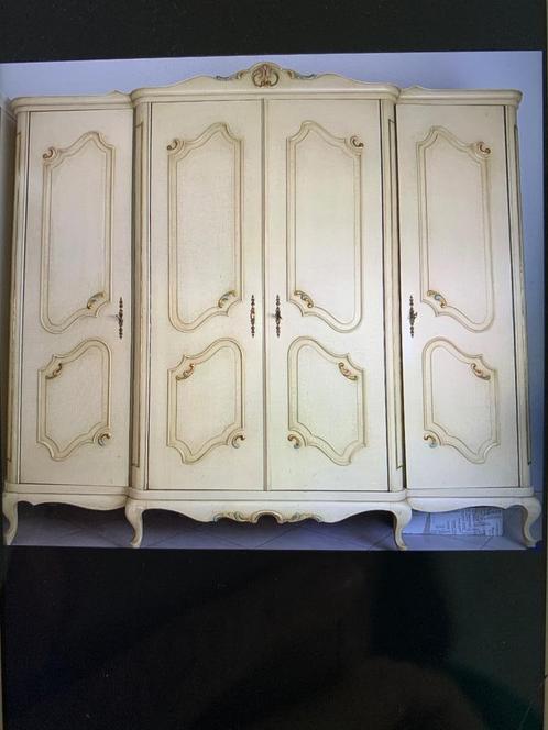 Aangeboden Barok-stijl Kledingkast, Huis en Inrichting, Kasten | Kledingkasten, Gebruikt, 150 tot 200 cm, 200 cm of meer, 50 tot 75 cm