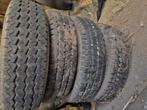 Aanhanger Banden maat 155 met velgen, Ophalen, Gebruikt