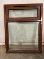 Hardhouten kozijn, 75 tot 150 cm, Gebruikt, Raamkozijn, Ophalen of Verzenden