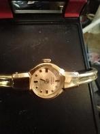 verguld antiek dames harloge Swiss 17juels werkend, Sieraden, Tassen en Uiterlijk, Horloges | Dames, Ophalen of Verzenden, Gebruikt