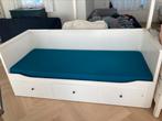 IKEA HEMNES bed / bedbank, Huis en Inrichting, Gebruikt, Eenpersoons, Wit, Ophalen of Verzenden