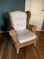 Riviera maison fauteuil, Huis en Inrichting, Fauteuils, Ophalen, Minder dan 75 cm, Riet of Rotan, 50 tot 75 cm