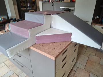 Foam speelblokken glijbaan  trap  foam speelset gym toestel beschikbaar voor biedingen