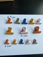 Papierklemmen diverse maten en kleuren, Ophalen of Verzenden, Nieuw, Overige typen