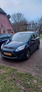 Ford C-Max 1.0 92KW 2013 Blauw  " LET OP MOTOR STORING", Auto's, Voorwielaandrijving, 65 €/maand, 125 pk, Blauw