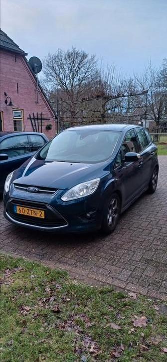 Ford C-Max 1.0 92KW 2013 Blauw  " LET OP MOTOR STORING", Auto's, Ford, Particulier, C-Max, Benzine, A, MPV, Handgeschakeld, Origineel Nederlands