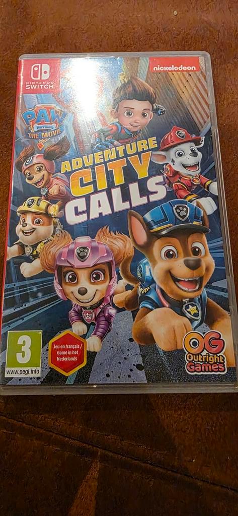 Paw Patrol Adventure City Calls - Nintendo Switch, Spelcomputers en Games, Games | Nintendo Switch, Zo goed als nieuw, Avontuur en Actie