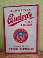 reclamebord Budweiser Budvar (nieuw in verpakking), Ophalen of Verzenden, Nieuw, Reclamebord, Plaat of Schild, Overige merken
