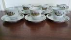 Set van 6 koffiekoppen porselein Original Dutch Castles, Antiek en Kunst, Antiek | Servies compleet, Ophalen of Verzenden